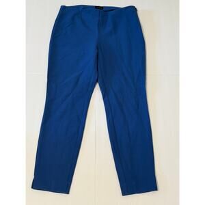 White House Black Market The Skinny Ankle Pants, Dazzling Blue, Size 12